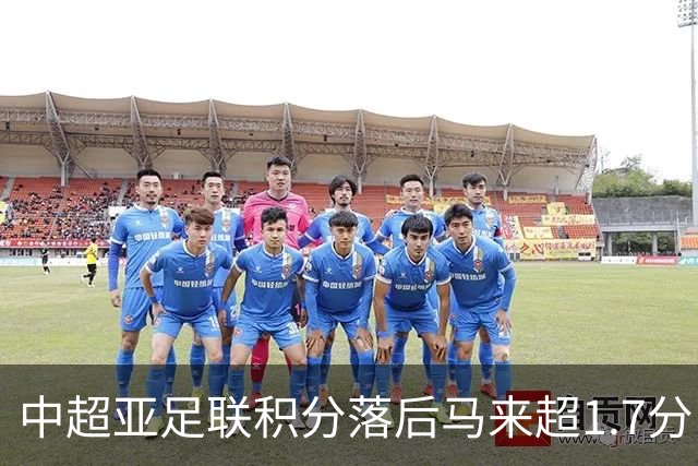 中超亚足联积分落后马来超1.7分，28/29赛季或仅剩2亚冠席位